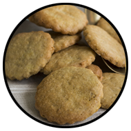 Biscuits bio sans gluten à la farine de châtaigne