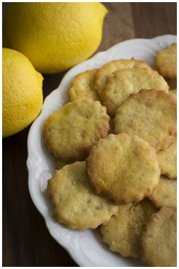 Biscuits bio sans gluten citron