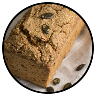 pain bio sans gluten aux graines de courge